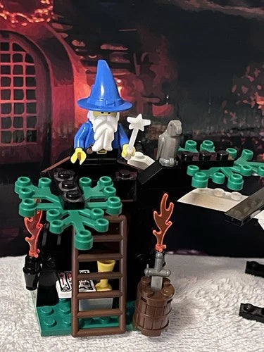 Halloween LEGO Lot Vintage Y2K Glow Wizard, Helicopter Cops, Raft Gift 🎁