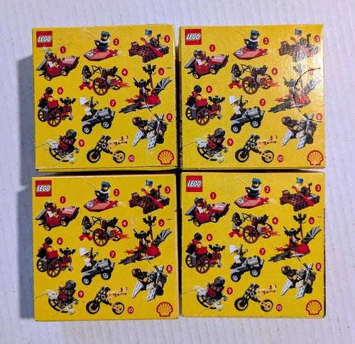 LEGO Castle Fright Promo Sets Lot of (4) 2538 2539 2540 2542 Box. Amazing!!