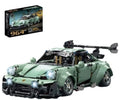 Porsche 964 911 Technic New with box 1:10 Scale Building Bricks Kbox 10220