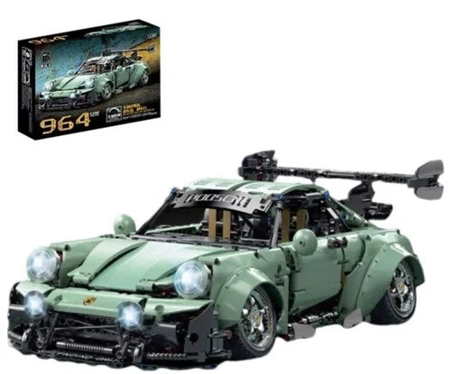 Porsche 964 911 Technic New with box 1:10 Scale Building Bricks Kbox 10220