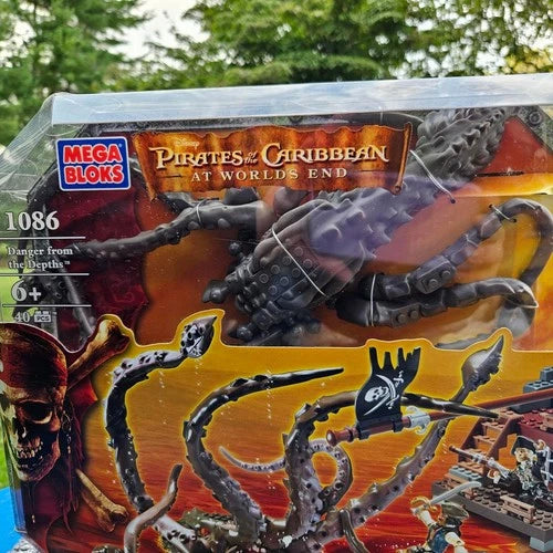 Mega Bloks: Pirates of the Caribbean #1086 Danger from the Depths