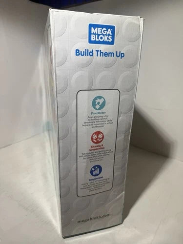 Mega Bloks Build ’n Learn Table 30 Piece 2017 Fisher-Price Building Set Toy New