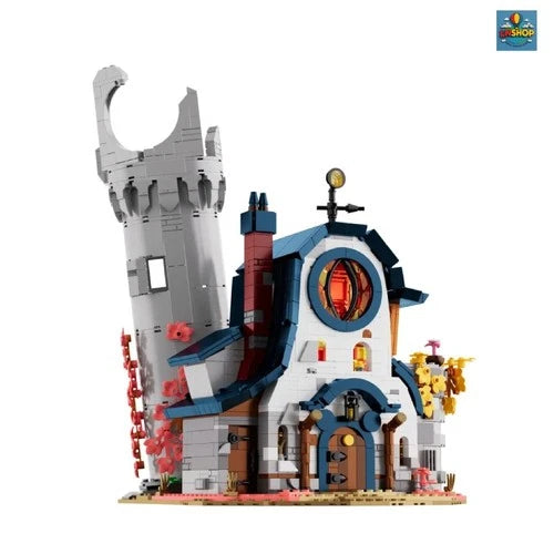 The Owl House 1410PCS Building Bricks TVSeries Fantasy Cottage Display Model Box