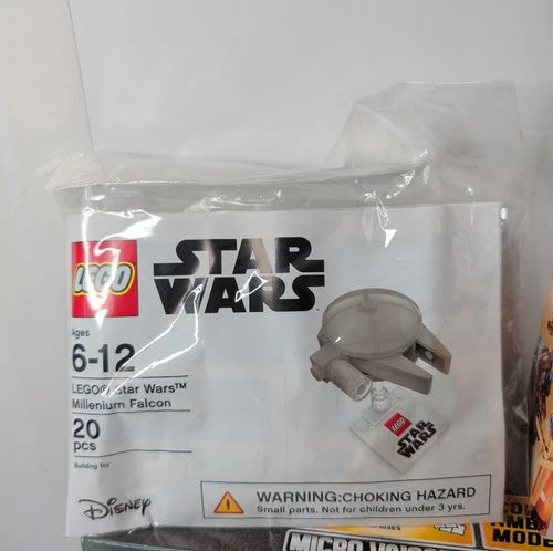 New Lego Star Wars Lot (5) 75167 75173 75196 75198 Polybag Falcon: Luke Ben Kylo