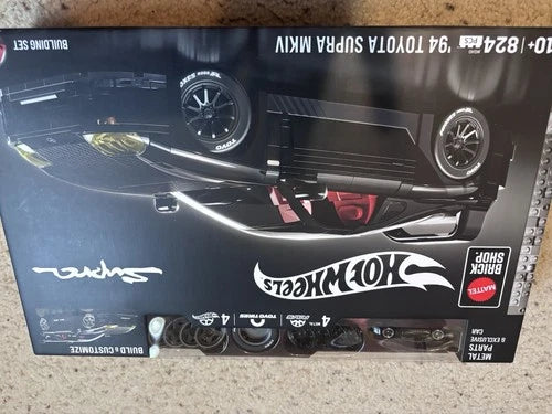 Mattel Hot Wheels 2024 '94 Toyota Supra MKIV 824pc Set Metal Parts Exclusive Car
