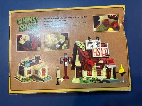 Mysterious Hut Building Blocks Set 1108PCS Medieval House Model Bricks toy