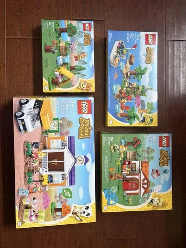 LEGO Animal Crossing Lot - 5 sets, 4 boxes