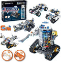 Robot Building Kit for Kids, 5-in-1 App Compatible with Lego Remote Control