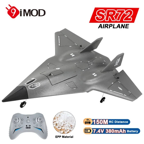 SR72 RC AirPlane 2.4G 4CH EPP Foam Remote Control Plane Gyro RC Aircraft