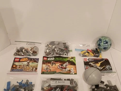 Lego Star Wars 9 Sets 9674 9676 75036 7913 75001 8091 8084 755000 7914