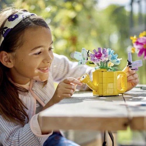 31149 LEGO® Creator Flowers in Watering Can Building Set for Kids Ages 8+