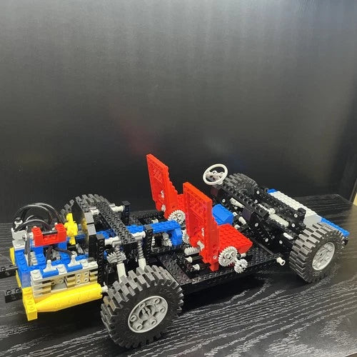 Vintage MEOW 8860 - Technic - Car Chassis - \`100% Complete Retired Set