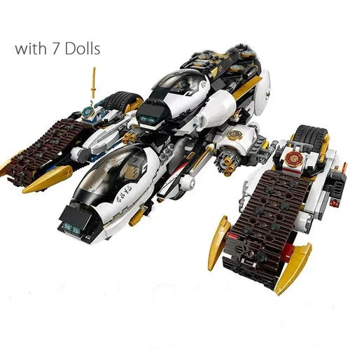 1146pcs Ultra Stealth Raider Building Blocks MOC 70595 Toys New Sealed (bagged)
