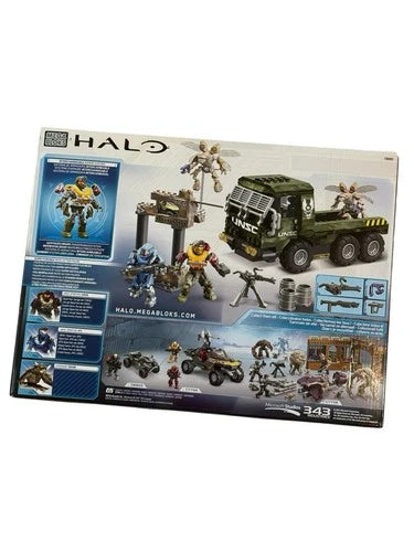 NEW SEALED Mega Bloks Halo Covenant Drone Outbreak Sealed 378 PCS Spartan CND03