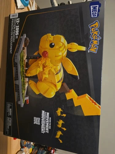 MEGA Pokemon Motion Pikachu Mechanized Toy Building Set, (HGC23)