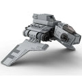Modubrix Moc Building Blocks Republic Nu-class Attack Shuttle Set Bricks Toy Kit
