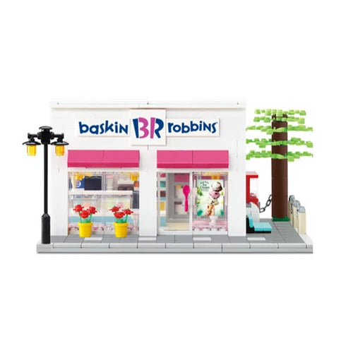 Oxford Baskin Robbins Ice Cream Shop Building Blocks HS33913 Brand New Sealed