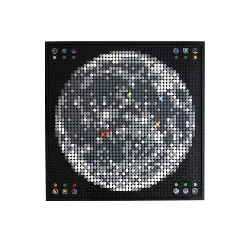 MOC-88149 Building blocks Apollo Program Moon Landing Sites Mosaic Gift Set