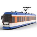 Modubrix MOC-56766 Tram ST 14-2 Model 1582 Parts Creative Play Set Gift