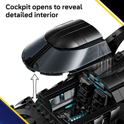 MEOW DC Batman: Batman Forever Batmobile Kids Toy - Building & Learning Toy for