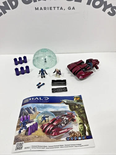 Halo Mega Bloks Covenant Revenant Attack Set 96982 **READ**