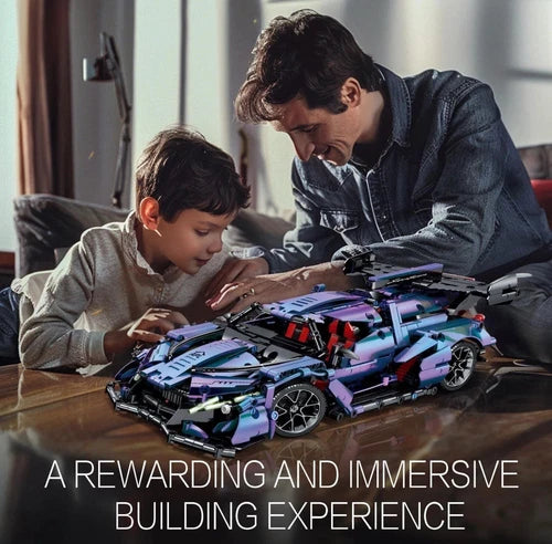 Technic Sports Car Building Blocks 1:14 Apollo IE Racing Car Model Building