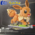 MEGA Pokémon Motorized Motion Eevee Building Set 1366pcs HTH71 18+