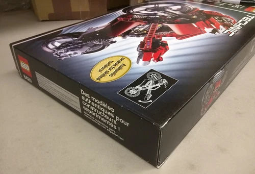 LEGO Technic 8420 Street Bike NEW Racing Motorcycle Chopper Shocks Steering