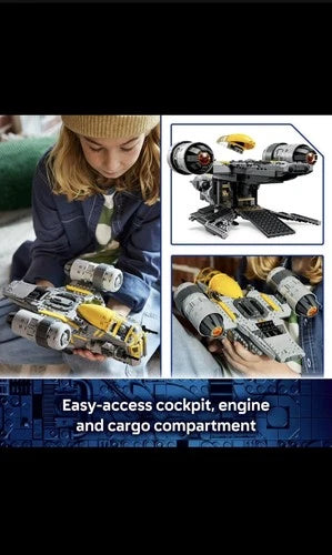 LEGO Star Wars Razor Crest 75447 930pcs 10+ The Mandalorian Brick Separator