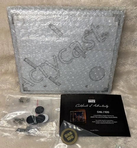 Wicked Brick LEGO The Lord of the Rings Grond 40893 Limited Display Case #46/100