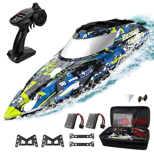 TX123 Remote Control Boats - Fast Speed RC Boat 32+ KPH with A Camouflage