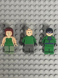 Lego 2006 Batman, Riddler And Poison Ivy + Regular Dude, Good Condition