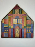 Rare Vintage Block-House Toy Company Building Blocks Set w/ Box & More Toledo OH