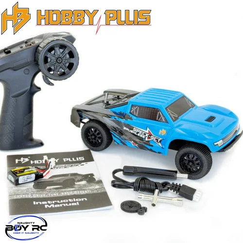 Hobby Plus Speck SCT Brushless RTR 1/24 2wd RC Car Short Course Truck Blue