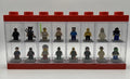 Lego Mini Figures Variety Lot of 16 With Some Accessories AND Lego Plastic Case