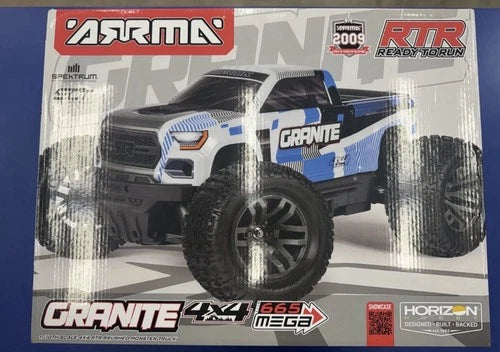 ARRMA Granite 4x4 1/10 665 Mega RTR Brushed 4WD Monster Truck RC