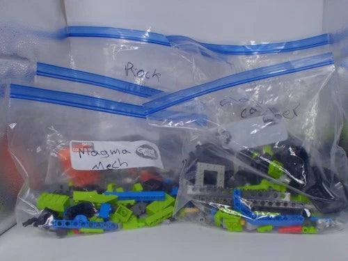 LEGO LOT of 5 Power Miners set parts 8958, 8960, 8963, 8189 and 8190