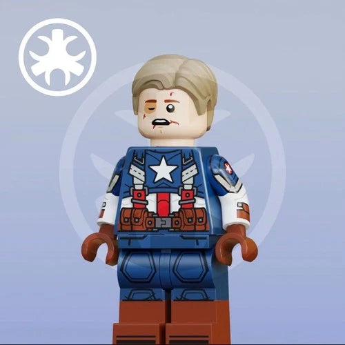 LEGO Marvel Captain America -Golden Age CC Custom Minifigure