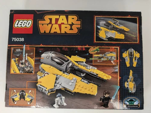 MEOW Star Wars 75038 Jedi Interceptor NEW SEALED Anakin R2-D2 Retired 2014