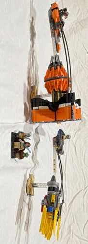 LEGO Star Wars Podracer Lot w/ Sebulba Minifigure, Custom Printed, Multicolor