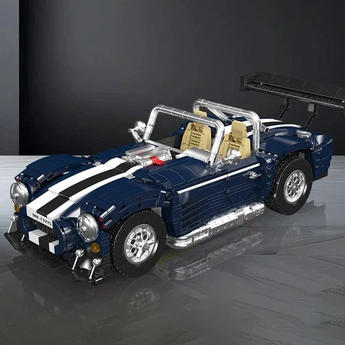 Mould King 13215 Vintage Roadster Sports Car Building Block RC Toy Collectible