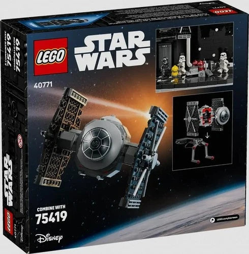 MEOW Star Wars TIE Fighter with Imperial Hangar Rack (40771) Brand New, Sealed
