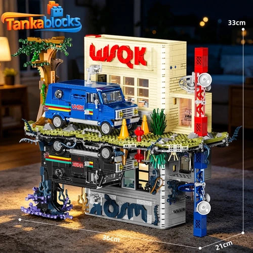 MOC Upside Down World building blocks 2612 pcs movies Birthday Toy gift