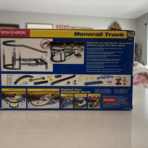 SEALED - Rokenbok System Monorail Track 06310 Complete Set. NEW IN BOX