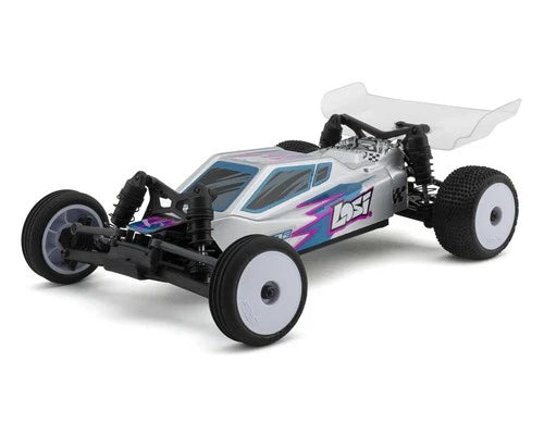 Losi Micro-B 1/24 RTR 2WD Buggy (Silver) \[LOS00007T2\]