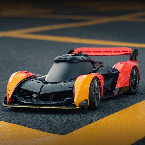 Technic 1:10 MOC McLaren SOLUS GT Orange Black SportCar Building Blocks 2135 PCS
