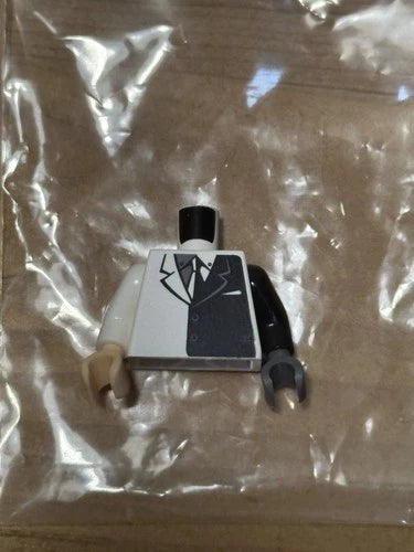 MEOW Two-Face Minifigure bat004 7781 BATMAN I 2006 Two Face's Escape w/ Coin+Gun