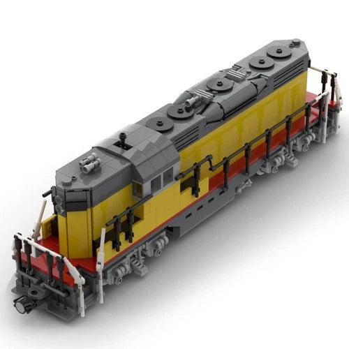 Modubrix MOC-79699 GP9 Train Version 2 1327 Parts Building Blocks Kit