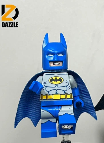 Lego DC - Attic x Dazzle Brick - Batman Minifigure Blue Variant