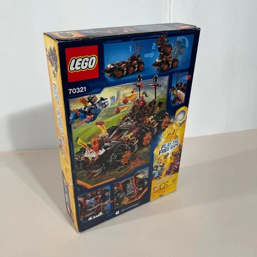 LEGO NEXO Knights 70321 General Magmars Siege Machine of Doom New Sealed Retired